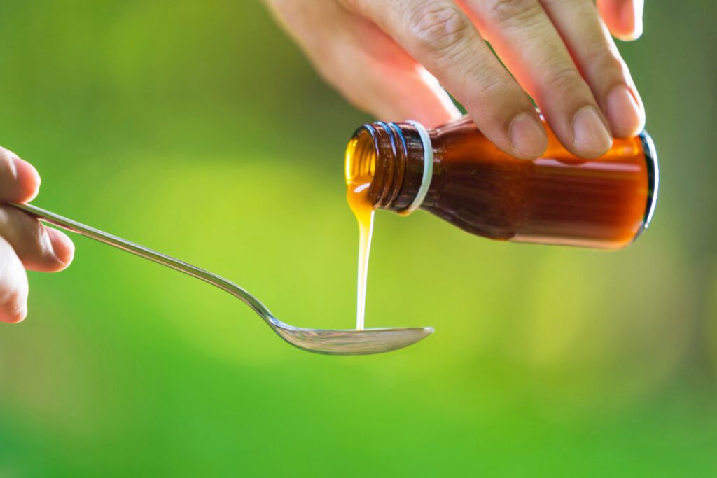 Cough syrups in young children can be dangerous